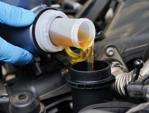 Замена масла в двигателе