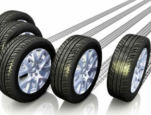 Различные виды резины и колесных дисков